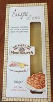 Sucre et nutriments contenus dans Pasta montegrappa