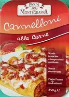 入っている砂糖の量 Canelloni alla carne