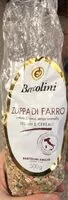 İçindeki şeker miktarı Zuppa di farro