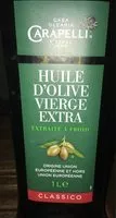 Quantité de sucre dans Huile d'olive vierge extra