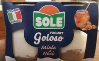 Cantidad de azúcar en Yogurt goloso miele e noci