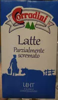 入っている砂糖の量 Latte parzialmente scremato UHT