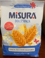 Jumlah gula yang masuk Biscotti ai cereali