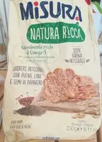 Zuckermenge drin Crackers con Carota e Riso integrale