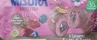 Zuckermenge drin Cornetti integrali frutti di bosco