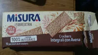 Jumlah gula yang masuk Crackers Integrali con Avena