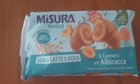 Zuckermenge drin Misura Privolat - Cornetti all'albicocca