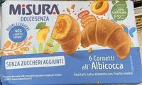 Zuckermenge drin Cornetti all’albicocca