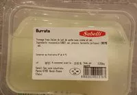 Sucre et nutriments contenus dans Sabelli