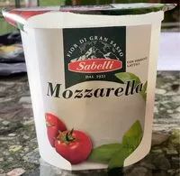 Sokerin määrä sisällä Mozzarella con fermenti lattici
