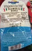 Cantidad de azúcar en Scamorza Bianca