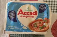入っている砂糖の量 Mozzarella senza lattosio