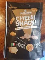 Cantidad de azúcar en Cheese snack