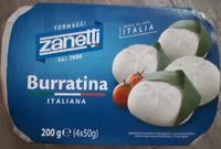 Zuckermenge drin Burratina