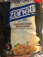 Zuckermenge drin Parmigiano Reggiano - Râpé