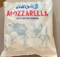 Amount of sugar in Mozzarella