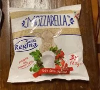 Amount of sugar in Mozzarella