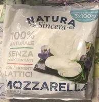 Amount of sugar in Mozzarella