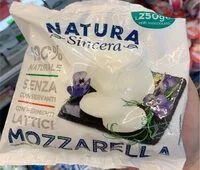 Количество сахара в Mozzarella Natura Sincera