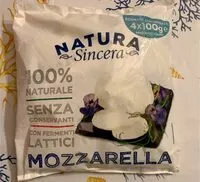 Amount of sugar in Mozzarella