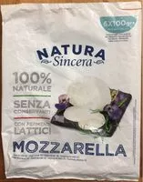 Amount of sugar in Mozzarella