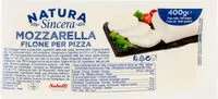 Количество сахара в Mozzarella filone per pizza