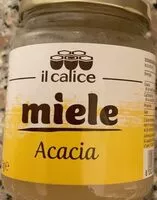 Sokerin määrä sisällä Miele acacia