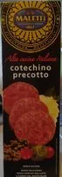 Suhkru kogus sees Cotechino Precotto