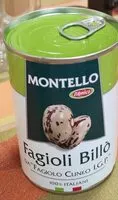 Quantité de sucre dans Fagioli billo'