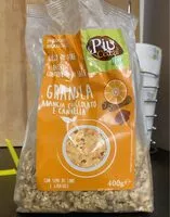 Zuckermenge drin Granola arancia cioccolato e cannella