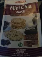 入っている砂糖の量 Mais snack semi di chia