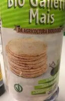 入っている砂糖の量 Gallette bio di mais
