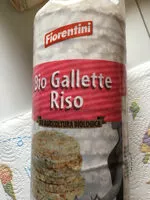 入っている砂糖の量 Bio Gallette Riso