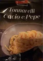 Sokerin määrä sisällä Tonnarelli cacio e pepe