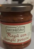 Quantité de sucre dans Ragù con funghi porcini