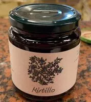 Quantité de sucre dans Preparazione di mirtillo