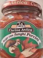 Amount of sugar in Sugo con funghi porcini