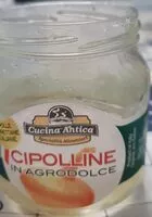 Amount of sugar in Cipolline in agrodolce