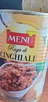 Количество сахара в Menu' ragù di cinghiale