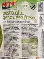 Количество сахара в Pesto alla genovese fresco