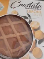 Amount of sugar in Crostata limone