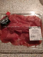 चीनी की मात्रा Bresaola Punta d'Anca