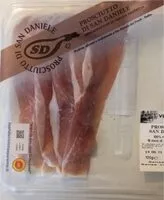 Suhkru kogus sees Prosciutto di san daniele D.O.P.