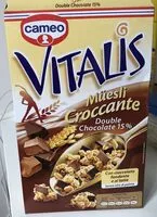 入っている砂糖の量 muesli croccante
