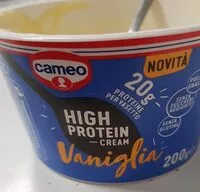 Sokerin määrä sisällä High protein cream