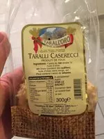 Sokerin määrä sisällä Taralli gusto classique