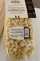 Cantidad de azúcar en Gnocchetti alla barese