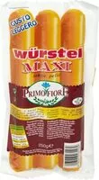 Sokerin määrä sisällä Wurstel maxi senza pelle gusto leggero