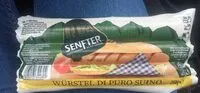 Sokerin määrä sisällä Wurstel di puro suino