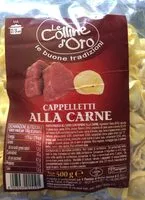 Количество сахара в Cappelletti alla carne